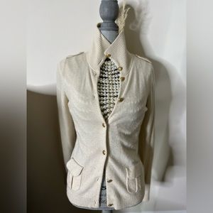 ◽️JCREW◽️CARDIGAN◽️SIZE:MEDIUM◽️COLOR:OFFWHITE/CREAM◽️